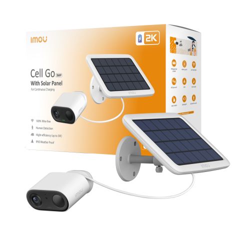 3MP H.265 Wi-Fi Battery Camera with Solar Panel
