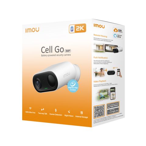 3MP H.265 Wi-Fi Battery Camera