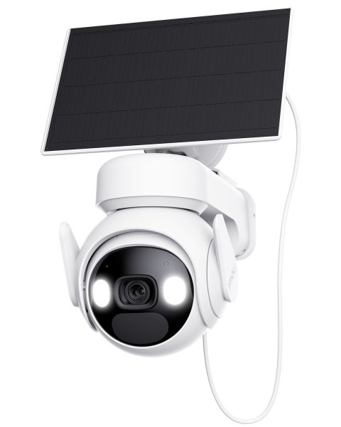 3MP H.265 Wi-Fi Battery Camera with Solar Panel image 1