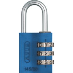 Abus MyCode Aluminium   Combination  Padlock Blue 31.5mm