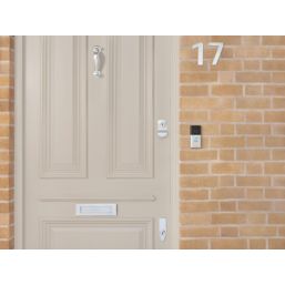 Ring Video Doorbell 3 Wired or Wireless Smart Video Doorbell Satin Nickel