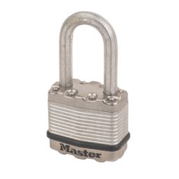 Master Lock Excell Laminated Steel  Weatherproof   Padlock 45mm