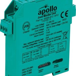 Apollo XP95 DIN-Rail Zone Monitor Module with Isolator