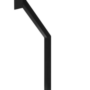 CDVI Car Height Goose Neck Post 1m Black