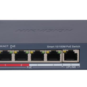 Hikvision 4 Port Fast Ethernet Smart POE Switch