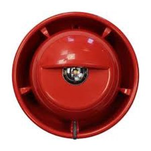SmartCell Sounder/Wall VAD Red w Red Flash