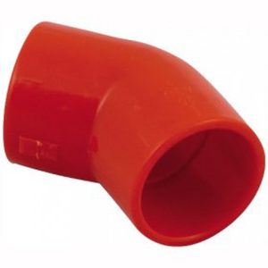 Wagner Red 25mm 45deg Bend (Pack 10)
